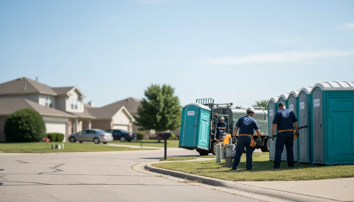 Porta Potty Rental in Good Hope, IL near me